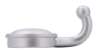 Afbeeldingen van Siro Kapstokhaak metaal - boorafstand 23mm/L 64mm/H 32mm/B 40mm - chroom mat 