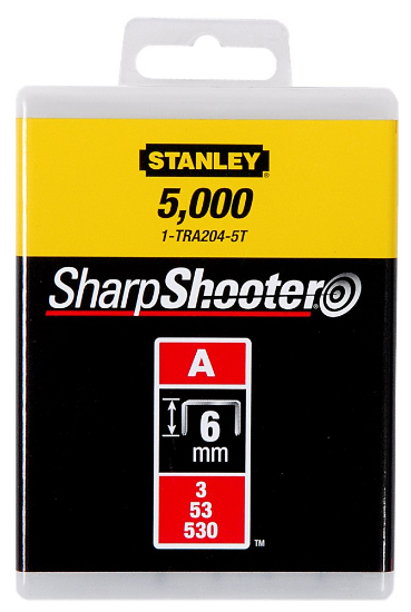 Afbeeldingen van Stanley nieten type A - 6mm - 5000 stuks