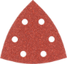 Afbeeldingen van Kelfort schuurvel delta 96mm rood 10st.