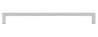 Afbeeldingen van Siro Meubelgreep metaal - boorafstand 224mm/L 232mm/H 28mm/B 8mm chroom glanzend 