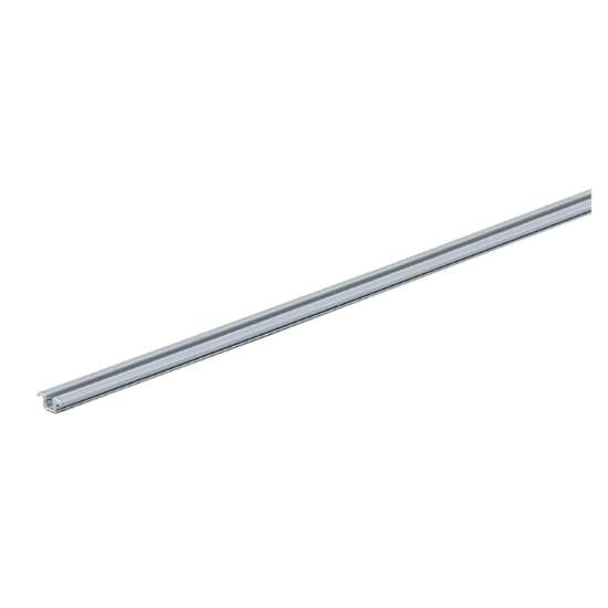 Afbeeldingen van Hettich Loop- en geleidingsprofielen STB 55, 4000 mm, grijs, 15 kg