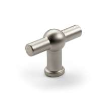 Afbeeldingen van Hettich Knop Altedo, L 50 mm, H 37 mm, roestvrij staal finish geborsteld