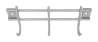 Afbeeldingen van Siro Haaklijst metaal - boorafstand 196mm/L 220mm/H 50mm/B 80mm RVS 