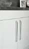 Afbeeldingen van Siro Meubelgreep metaal - boorafstand 320mm/L 352mm/H 33mm/B 12mm chroom glanzend 