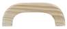 Afbeeldingen van Siro Meubelgreep hout - boorafstand 64mm/L 76mm/H 29mm/B 14mm vurenhout 