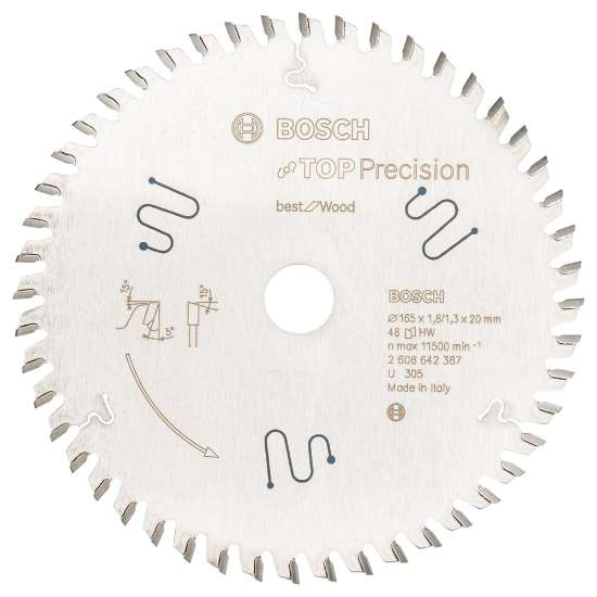 Afbeeldingen van Bosch Cirkelzaagblad Top Precision Best for Multi Material