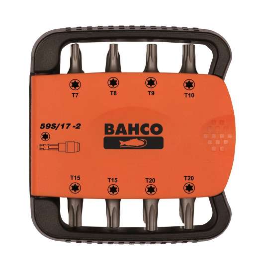 Afbeeldingen van Bahco bits set 17 Delig torx