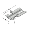 Afbeeldingen van GB vloer HSB-strip met lip - 75/205mm 111x3mm - sendzimir verzinkt