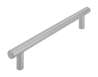 Afbeeldingen van Siro Meubelgreep metaal - boorafstand 128mm/L 160mm/H 31mm/B 10mm RVS 