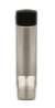 Afbeeldingen van Siro Deurstop haak metaal - boorafstand 32mm/L 64mm/H 100mm/B 15mm RVS effect/zwart 