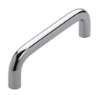 Afbeeldingen van Siro Meubelgreep metaal - boorafstand 96mm/L 106mm/H 29mm/B 10mm chroom glanzend 