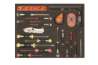 Afbeeldingen van Bahco foam 3/3 Schroevendraaiers gleuf, PH, PZ, TORX en meetgereedschap 50 delig