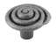 Afbeeldingen van Siro Meubelknop metaal - L 33mm/H 23mm/B 33mm - antiek tin 
