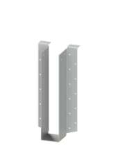 Afbeeldingen van GB raveeldrager I-ligger met lip - 60x300x1,25mm - sendzimir verzinkt