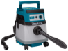 Afbeeldingen van Makita Stofzuiger met stofafzuigset DVC155LZX2 - 2x18v 15L opvangbak - voor nat/droog gebruik in doos 