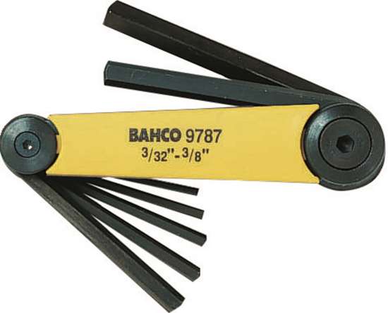 Afbeeldingen van Bahco inbussleutelset 3/32 - 3/8