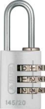 Afbeeldingen van Abus cijferslot 145/20 zilver