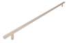 Afbeeldingen van Siro Meubelgreep metaal - boorafstand 480mm/L 559mm/H 32mm/B 12mm nikkel mat 