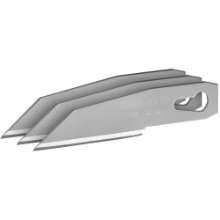 Afbeeldingen van Stanley reserve hobbymessen 5901 - 0.63x60mm - 3 stuks