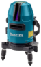 Afbeeldingen van Makita Kruislijnlaser 1V1H - Groen 12V - Zonder accu's en lader in doos