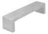 Afbeeldingen van Siro Meubelgreep metaal - boorafstand 160mm/L 170mm/H 40mm/B 40mm - RVS 
