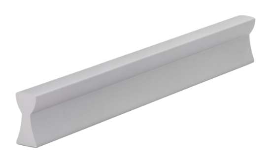 Afbeeldingen van Siro Meubelgreep metaal - boorafstand 128mm/L 148mm/H 20mm/B 9mm mat aluminium 