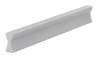Afbeeldingen van Siro Meubelgreep metaal - boorafstand 128mm/L 148mm/H 20mm/B 9mm mat aluminium 