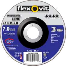 Afbeeldingen van Flexovit Afbraamschijf - Ø230x7.0x22mm - staal en zachte metalen