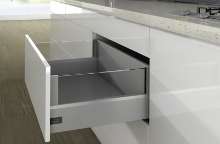 Afbeeldingen van Frontlade Set DesignSide H250/126 L500 Zilver