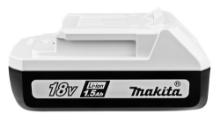 Afbeeldingen van Makita Accu Bl1815G 18V 1.5Ah 198186-3