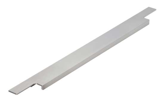 Afbeeldingen van Siro Handgreep metaal - L 445mm/H 38mm/B 13mm RVS effect 