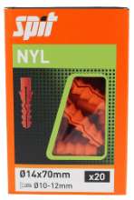 Afbeeldingen van Gepatenteerde universele nylon plug zonder kraag