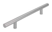 Afbeeldingen van Siro Meubelgreep metaal - boorafstand 128mm/L 208mm/H 32mm/B 12mm RVS hol