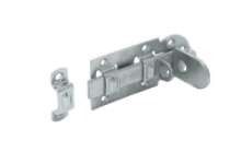 Afbeeldingen van GB hangslotschuif - vlak 140x56x5mm - elektrolitisch verzinkt