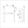 Afbeeldingen van Ami kruk op smalschild 357-245/30 - PC92 - F1 