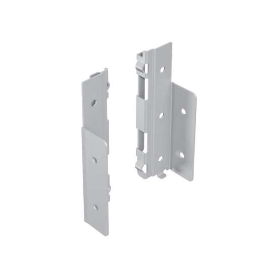 Afbeeldingen van Hettich AvanTech YOU Verbinder voor achterwandprofiel, systeemhoogte  139 , zilver, rechts