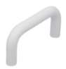 Afbeeldingen van Siro Meubelgreep kunststof - boorafstand 64mm/L 74mm/H 34mm/B 10mm wit 
