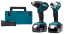 Afbeeldingen van Makita 18 V Combiset voor schroeven en boren in hout DLX2339J