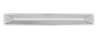 Afbeeldingen van Siro Meubelgreep metaal - boorafstand 192mm/L 227mm/H 23mm/B 30mm chroom glanzend/wit 