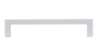 Afbeeldingen van Siro Meubelgreep metaal - boorafstand 128mm/L 136mm/H 28mm/B 8mm wit 