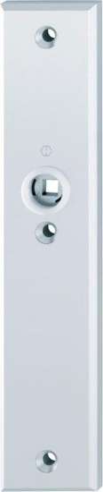 Afbeeldingen van Hoppe Inbraakwerend aluminium langschild 2214 - Blind - F1