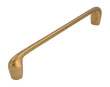 Afbeeldingen van Siro Meubelgreep metaal - boorafstand 160mm/L 180mm/H 26mm/B 15mm vintage goud 