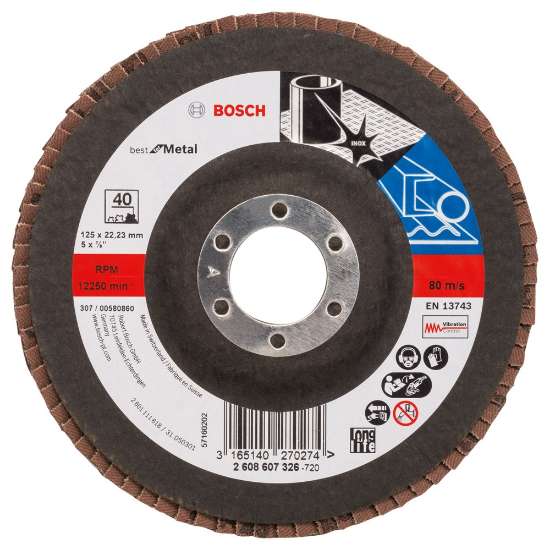Afbeeldingen van Bosch Lamellenschuurschijf X571, Best for Metal