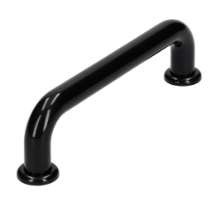Afbeeldingen van Siro Meubelgreep kunststof - boorafstand 96mm/L 112mm/H 30mm/B 16mm - zwart 