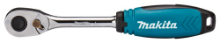 Afbeeldingen van Makita ratel E-11564 - 3/8" VK 2 componenten handgreep - extra dunne kop