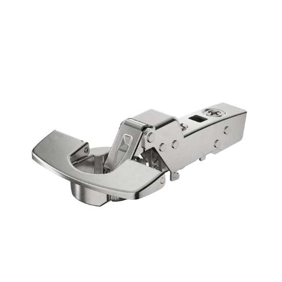 Afbeeldingen van Hettich Sensys 110°-scharnier veerloos (Sensys 8675), vernikkeld, inliggend, openingshoek 110°, THS-boorbeeld 52 x 5,5 mm, 48 x 6 mm, Snelmontage Fix (ø 10 x 6)