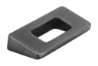 Afbeeldingen van Siro Meubelgreep metaal - boorafstand 32mm/L 54mm/H 24mm/B 10mm antiek ijzer 