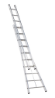 Afbeeldingen van Aluminium ladder - 2-delige opsteekladder