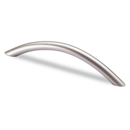 Afbeeldingen van Hettich Greep Nicia, boorafstand 96, L 112 mm, H 30 mm, ø 10 mm, Mat verchroomd