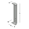 Afbeeldingen van GB Puisteun 60x70x460 115x2 Zink-Magnesium